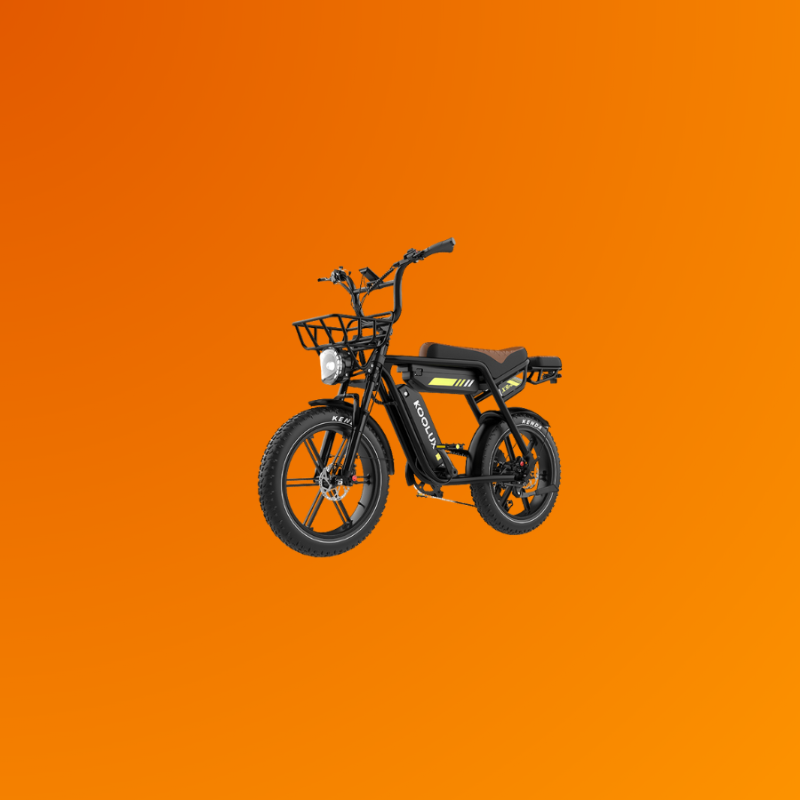 VéloMalin X9 Pro electric bike — café-racer style, front three-quarter view